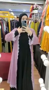 REALPICT COD DRESS NAURA INNER + OUTER 2 IN 1 BAHAN CERUTY BABYDOLL LD 110 PB 140 TERBARU TERMURAH TERLARIS BEST SELLER TERIMA SERAGAMAN