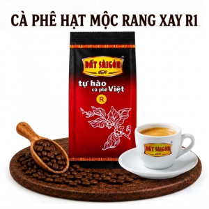 Cà Phê Hạt Mộc Rang Xay R1 - Đất Sài Gòn Cafe | Gói 100gr