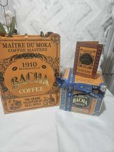 Bacha Coffee | I LOVE PARIS | 100% Arabica Specialty Coffee NET WT.144g WITH PAPER BAG & RIBBON