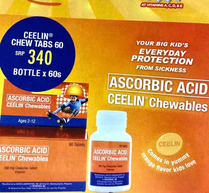CEELIN Chewables (ASCORBIC ACID) 60 Tabs