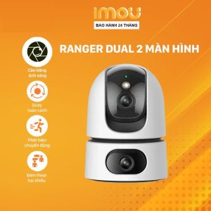 Camera WIFI IMOU 2 Mắt Ranger Dual S2XP 6MP 10MP Xoay 360 độ Trong Nhà