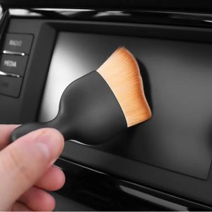 Brush Mini Nylon Car Interior Sikat Kuas Pembersih Dashboard AC Mobil