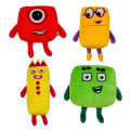 1pcs 15-36cm Cartoon Numberblocks Plush Doll Educational Stuffed Number Blocks Toys Gift Toys For Kids Children Toys. 