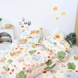 Topper 8นิ้ว ท็อปเปอร์เซ็ต 6 ชิ้น ใยหนาพิเศษ 4 ชั้น ลายการ์ตูน พร้อมส่ง มีบริการเก็บเงินปลายทาง