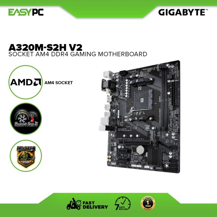 Motherboard Gigabyte A320mh Drivers Biostar A320MH AM4 Motherboard –