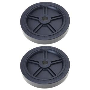 Durability Air Compressor Replacement Wheel 2Pcs 20/25mm Mounting Hole Heavy Duty Quiet Casters Portable Mobility Solution