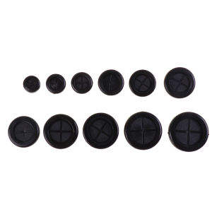 [ezrae Libun] 10Pcs Blanking Rubber Wiring Grommets Hole Plug Electrical Wire Gasket 16mm 20mm 22mm 25mm 27mm 30mm 32mm 35mm 38mm 40mm 42mm Double Sided Environmental Protection