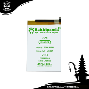 Batre HP RakkIpanda BL-49FT Tecno Spark 6 Go KE5 / Tecno Spark 7 Pro Bergaransi
