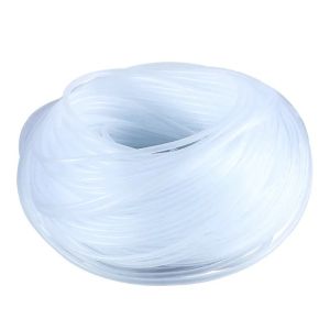 10 Meters Soft Silicone Aquarium Air Bubble Oxygen Pump Hose Fish Tank Pond Air Stone Tubing 4*6mm Soft Silicone Oxygen Pump Hose for Air Bubble Stone Professional Aquarium FishTank Pond Pump Hot Sale