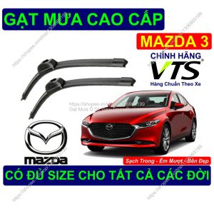 Gạt Mưa Bền Đẹp Kính Lái Mazda 3 Cặp Gạt Mưa Kính Lái Mazda 3 Có Đủ Size Cho Các Đời Xe Mazda 3