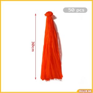 Nurm 50pcs Mesh Storage Bags Egg Packaging Bag Reusable Net Bags Storage Fruits Seafood