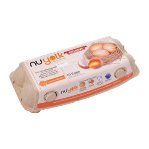 Nuyolk Vitamins Enriched Eggs - 10 PCS