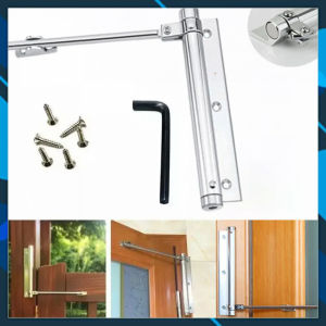 (HỎA TỐC) - Phụ Tùng Bản Lề Cửa Tự Động Có Thể Điều Chỉnh -Thiết Bị Đóng Cửa Thông Minh Không Gây Ồn Phù Hợp Cho Gia Đình Khách Sạn Phòng Tắm