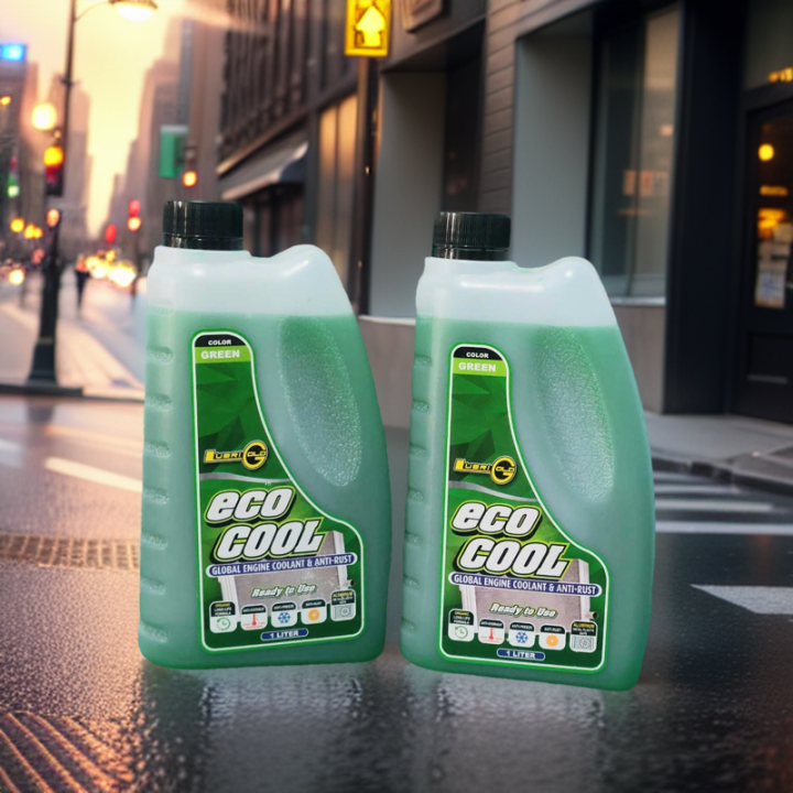 Lubri Gold Eco Cool Coolant 1L Universal Green Engine Coolant and Anti