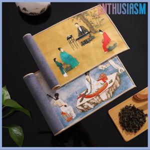 【Enthusiasm】🌟🌟【Hot Sale】🎈 ผ้าเช็ดตัวชาพิมพ์ลายผ้าหนาสำหรับทำความสะอาดชาแบบมืออาชีพจากประเทศจีน