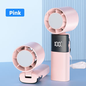 【BEST FINDS】 GOOJODOQ Mini Fan Rechargeable Turbo Electric Jet Handheld Portable Strong Wind