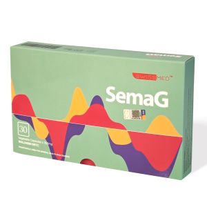 SWISSMED® SemaG Healthy Glucose Support | Blood Sugar & Insulin Balance Formula (30s)