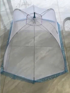 Mùng chụp rút dây chống muỗi cho bé kích thước 110x80x60cm dành cho trẻ dưới 1 tuổi
