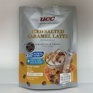 ยูซีซี ซอลส์เต็ด คาราเมล ลาเต้ กาแฟปรุงสำเร็จชนิดผง 16 กรัม X 8 ซอง