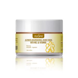 Nuspa Ultimate Nourishing Honey Mask Renewing Antioxidant Hydration With MEL Vitamins Skin Repair 120ml