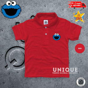 Unique OS Kids Polo Premium Quality Cotton T-Shirt Boy/Girl 3-14 Years 005