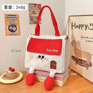 Small house lunch bag insulated portable lunch bag lunch bag for office workers breakfast lunch bag large-capacity storage bag