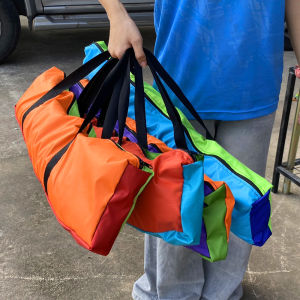 กระเป่าใส่ของ กระเป๋าใส่เต็นท์ กระเป๋าเก็บเต็นท์ กระเป๋าอเนกประสงค์ กระเป๋าเก็บเสากล้อง คละสี ขนาด 18x70 cm. (เลือกสีไม่ได้ค่ะ)