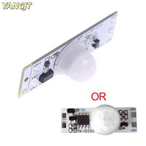[COD] YANGJT [Csndices] SUN DC 12V 24V ระบบ PIR ติดเพดานเซ็นเซอร์ตรวจจับการเคลื่อนไหวเครื่องตรวจจับโมดูลสวิตซ์ 3A สำหรับไฟ LED