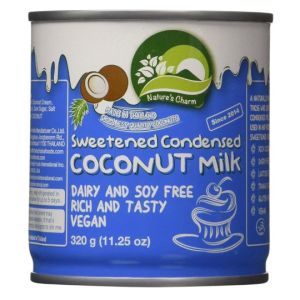 Natures Charm เนเจอร์ชาร์ม นมมะพร้าวข้นหวาน กะทิข้นหวาน Sweetened Condensed Coconut Milk (320g)