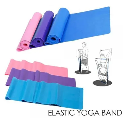 Poly-Pac Elastic Yoga Band Pilates Yoga Sports Workout Aerobics Rubber Sport Loop - SKN3292 / SKN3293 / SKN3294