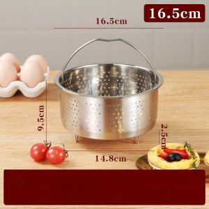 304 Stainless Steel Rice Steamer Home Steaming Grid Steaming Rack Multi-Layer Kitchen Steamer Alatan Kukus