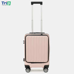 [ TẶNG TÚI ĐỰNG GIÀY + THẺ TAG ] - Vali có ngăn đựng laptop nhựa PC chống bể TRIP Lux89S - Bảo hành chính hãng 5 năm