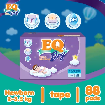 (ONLINE EXCLUSIVE) EQ Dry Gift Box Newborn 88s