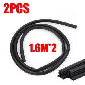 2PCS Car Dashboard Sealing Strip Soundproof Car Leakproof Double Layer Noise Insulation Rubber Weatherstrip Car Accessories