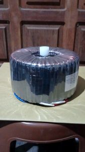 trafo toroid donat 40A CT 75v - 65v murni