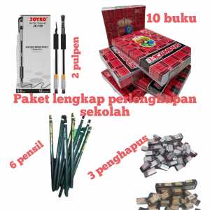 (PROMO) PAKET LENGkAP 1 PACK ISI 10 PCS/5 PCS BUKU FREE PULPEN PENSIL PENGHAPUS TULIS BMCAMPUS 36 LEMBAR / TERSEDIA ISI 10 BUKU DAN 5 BUKU