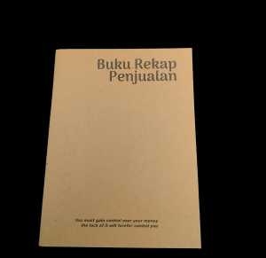 BUKU REKAP PENJUALAN OLSHOP - SIAP KIRIM