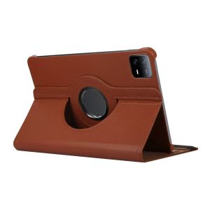 Casing Leather Infinix XPAD 20 11 inch / XPAD 30E dengan Bracket Rotasi 360 Derajat Flip Cover - Pelindung