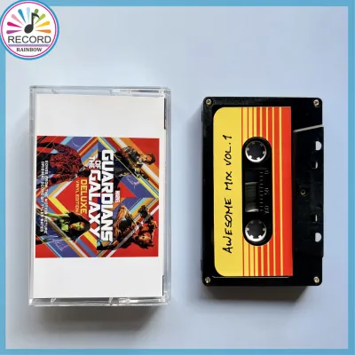 Guardians Of The Galaxy Vol.1-2 Cassette Tape Brand New [Sealed] Original