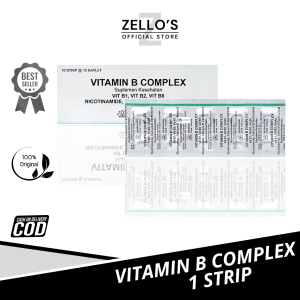 Vitamin B Complex Suplai Tubuh Vit B Metabolism - 1 Strip