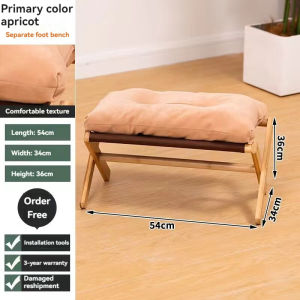 Folding Footstool Office Sofa Foot Rest Stool Relieve Leg Fatigue Portable Footstool Low Stool Small Chair