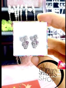 Bông Tai Cao Cấp bạc 925 - Kitty siu xink xink