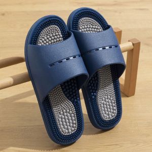 Foot Massage Slippers For Home Non-Slip Summer Slippers For Women And Couples Indoor And Outdoor Use Non-Slip Bathroom Bathing Sandals For Men