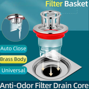 Anti Odor Floor Drain Core Toilet Sewer Anti Backflow Durable Toilet Plug Sealing Inner Core