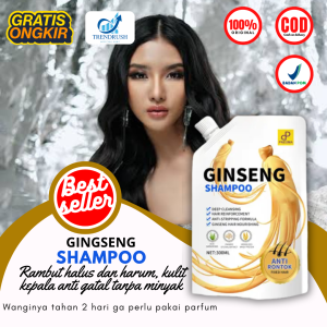 PNEUMA Shampoo Ginseng Anti Ketombe Parah & Rambut Rontok - Rambut Lebih Sehat & Tebal