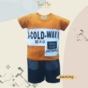 Two Mix Setelan Anak Laki Laki - Baju Anak Cowok Katun 1-8 Tahun 4330B