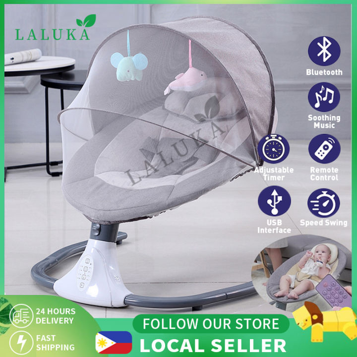 Rocking Chair Baby Cradle Swing Automatic Baby Electric Rocking