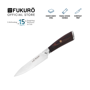 Fukuro Utility Knife Stainless Steel Japanese Knife Fruit Knife Kitchen Utensils Seido