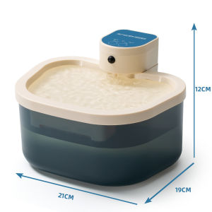 Wireless Pet Water Fountain CD01 with 2000mAh Rechargeable Lithium Battery and Anti-dry Pump for Cats and Dogs