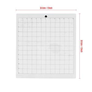 OLD FOX 3pcs Replacement Cutting Mat Transparent Adhesive Mat with Measuring Grid 12 * 12 Inch for Silhouette Cameo 3 Plotter Machine